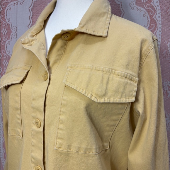 Yellow Utility Jacket | Size M - Picture 3 of 8